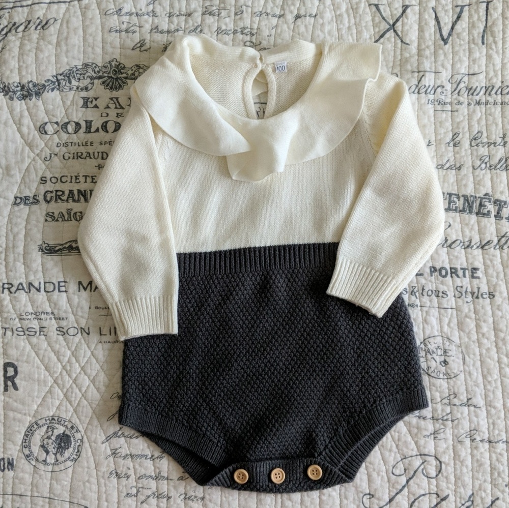 Knit romper